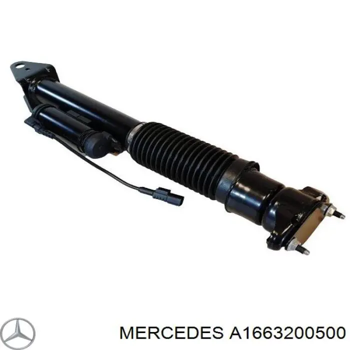 A1663200500 Mercedes Amortecedor traseiro