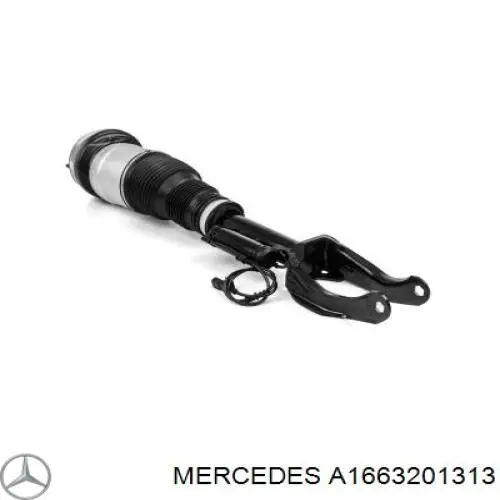 Amortecedor dianteiro esquerdo Mercedes A1663201313 preço, a partir de 600,41 USD