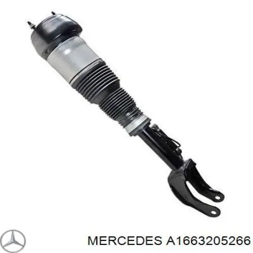 Amortecedor dianteiro direito Mercedes A1663205266 preço, a partir de 557,98 USD