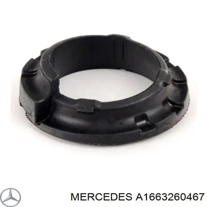 Espaçador (anel de borracha) da mola dianteira superior Mercedes A1663260467 preço, a partir de 33,89 USD