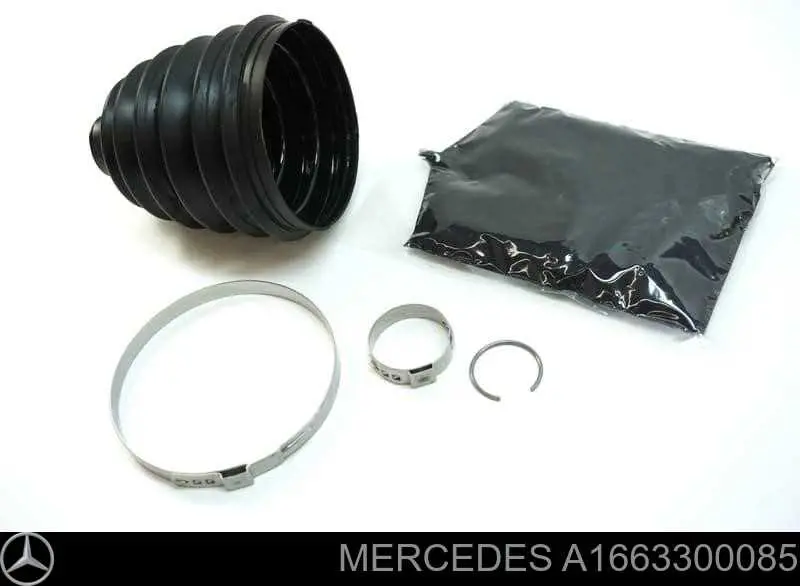 A1663300085 Mercedes Bota de proteção externa de junta homocinética do semieixo dianteiro