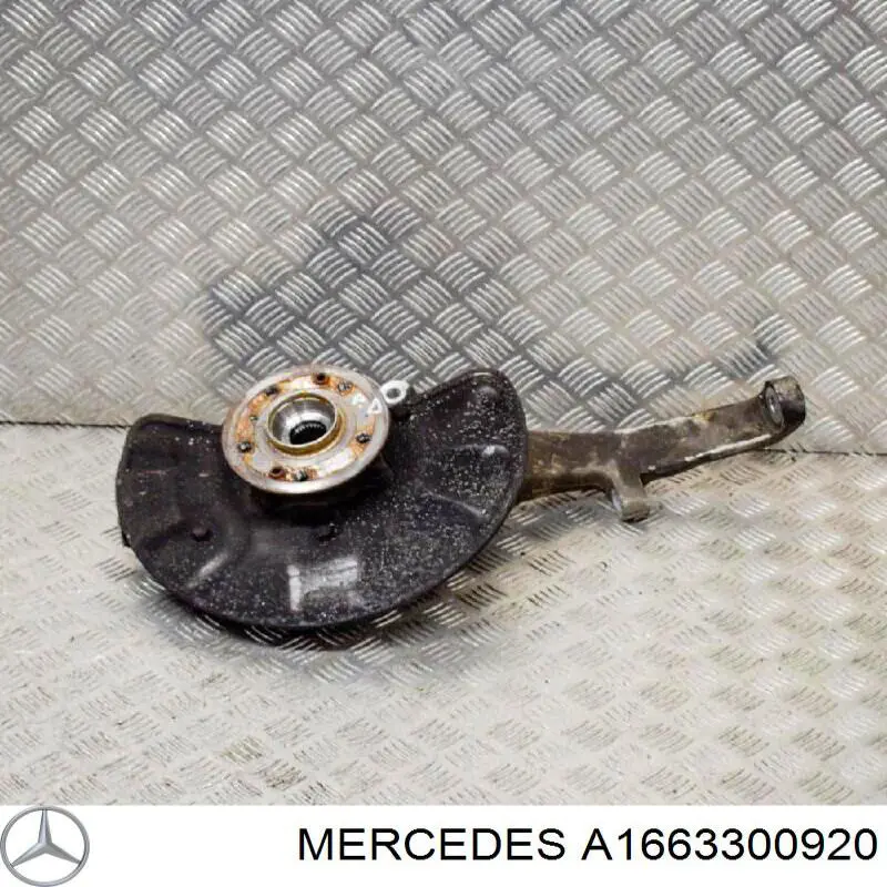 Compre A1663300920 Mercedes Pino moente (extremidade do eixo) dianteiro esquerdo