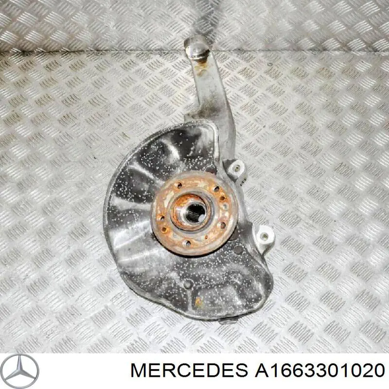 Pino moente (extremidade do eixo) dianteiro direito Mercedes A1663301020 preço, a partir de 352,43 USD