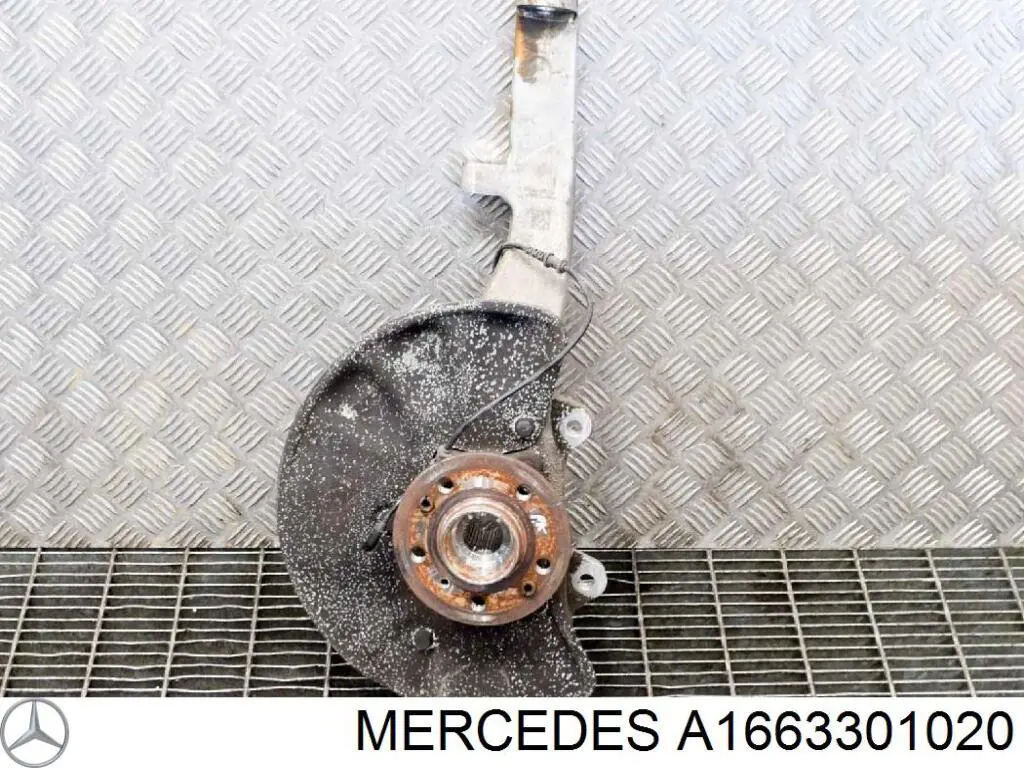 Compre A1663301020 Mercedes Pino moente (extremidade do eixo) dianteiro direito