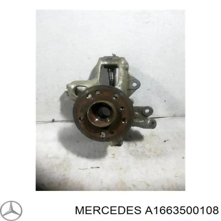 A1663500108 Mercedes Pino moente (extremidade do eixo) traseiro esquerdo