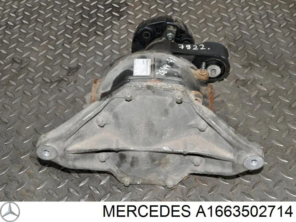 Eixo traseiro montado Mercedes A1663502714 preço, a partir de 445,57 USD