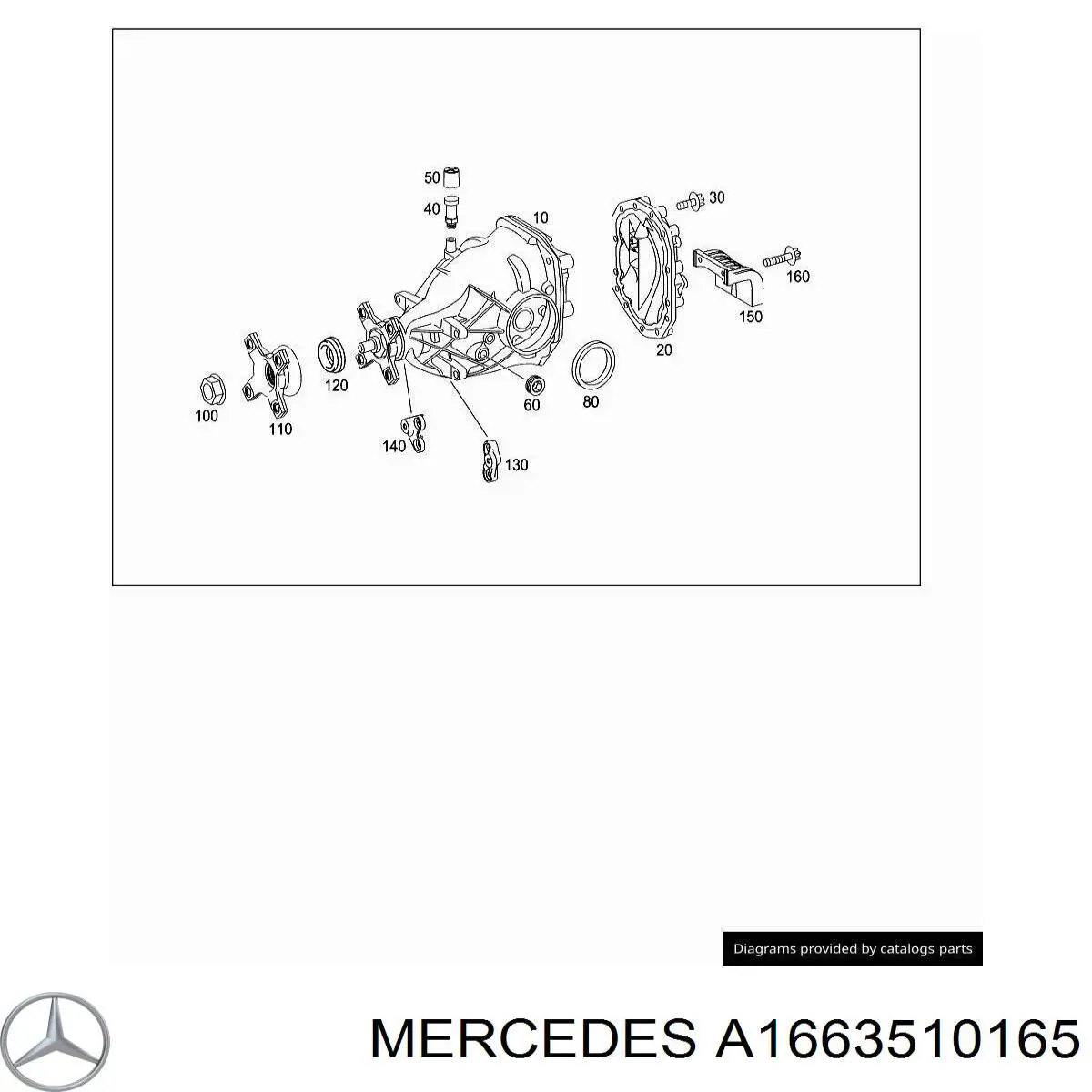  Mercedes A1663510165 preço, a partir de 3,16 USD