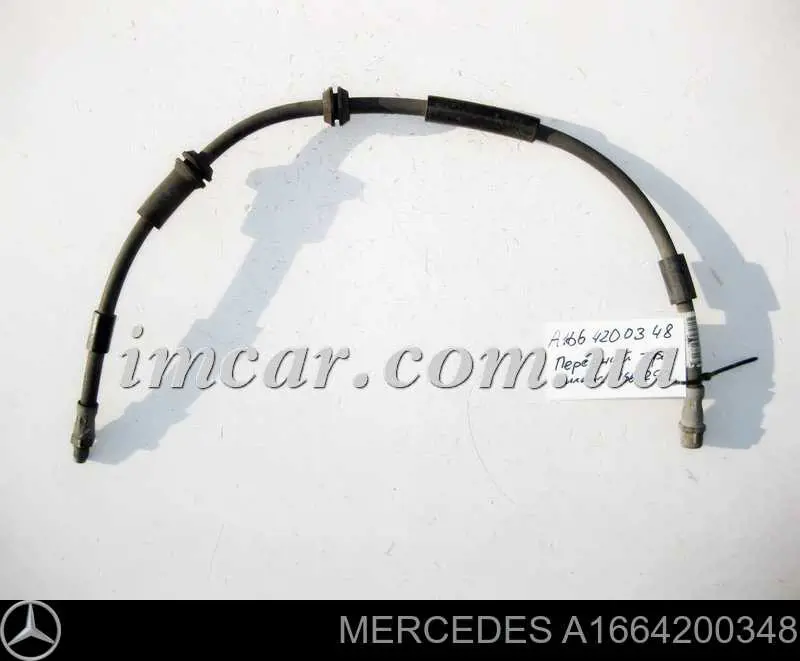 A1664200348 Mercedes Mangueira do freio dianteira