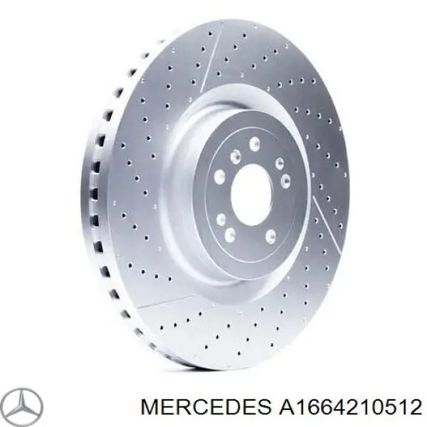 Disco do freio dianteiro Mercedes A1664210512 preço, a partir de 186,22 USD