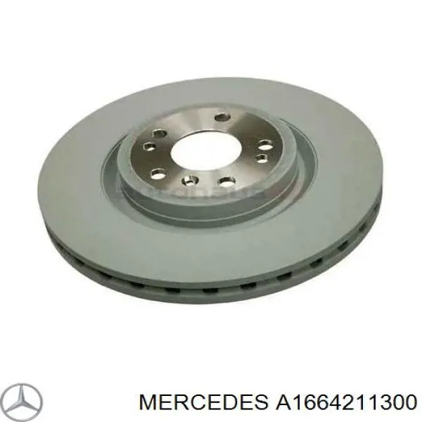 A1664211300 Mercedes Disco do freio dianteiro