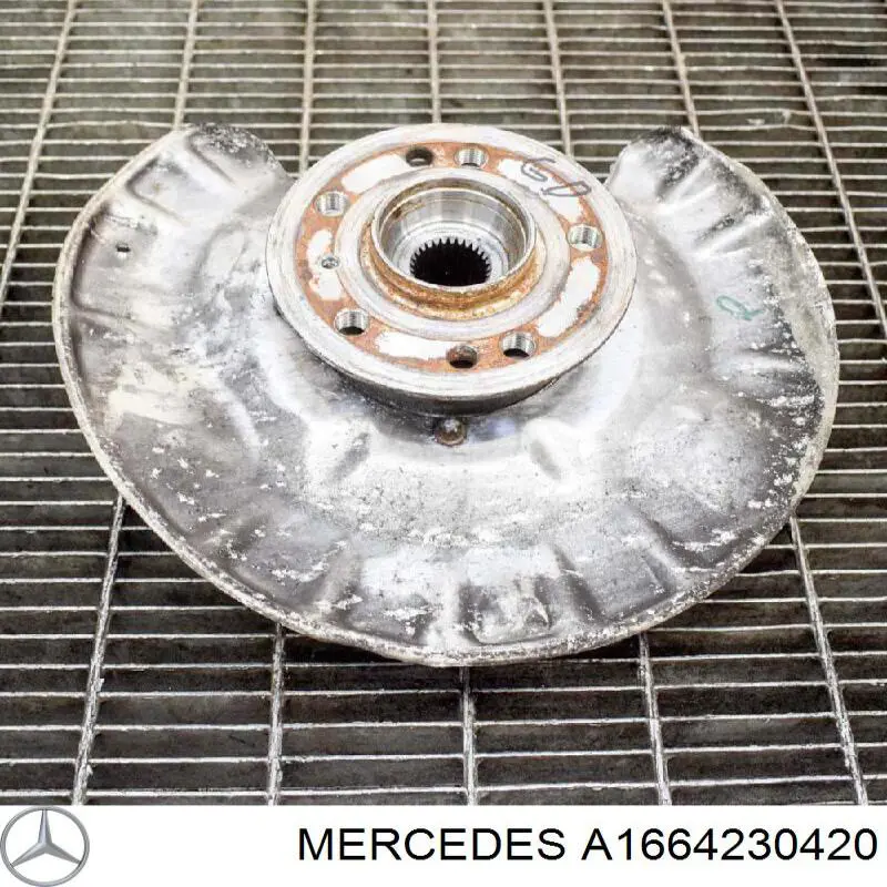 Proteção direita do freio de disco traseiro Mercedes A1664230420 preço, a partir de 39,93 USD