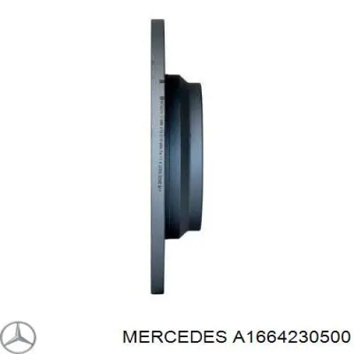 Compre A1664230500 Mercedes Disco do freio traseiro