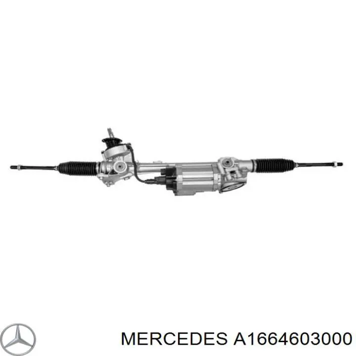 Compre A166460600064 Mercedes Cremalheira da direção