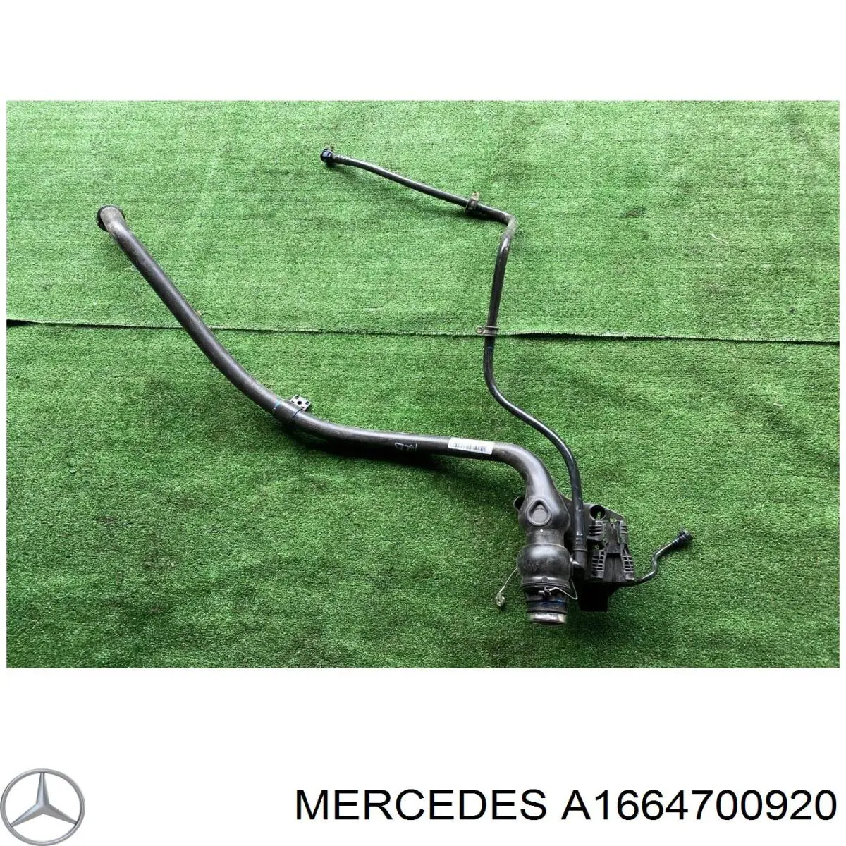 A1664700920 Mercedes Gargalo de enchimento do tanque de combustível
