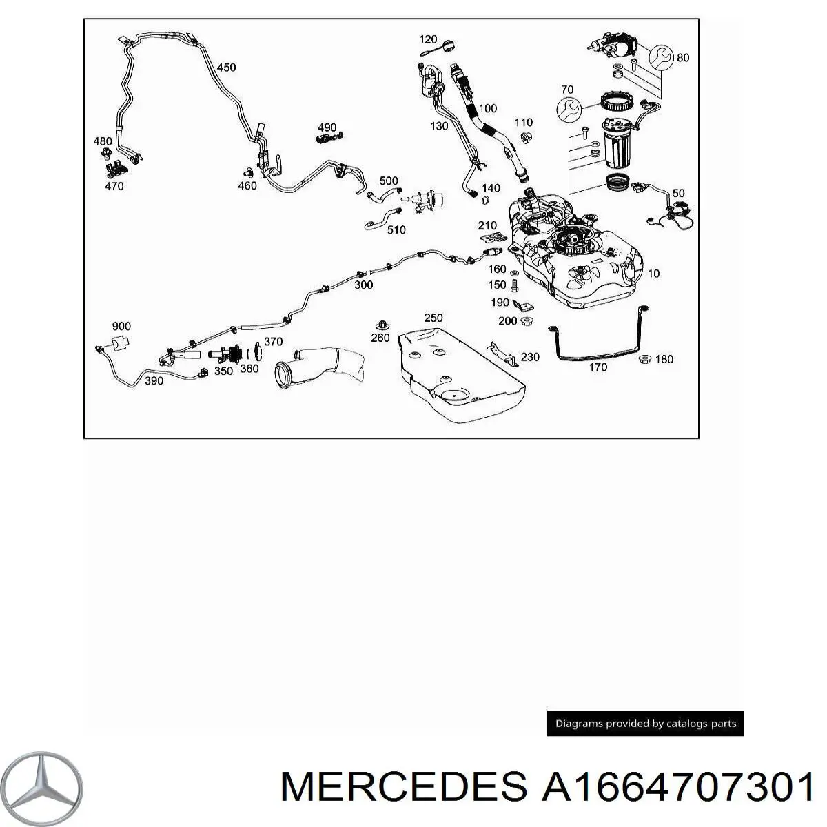 Tanque AD BLUE Mercedes A1664707301 preço, a partir de 2775,17 USD