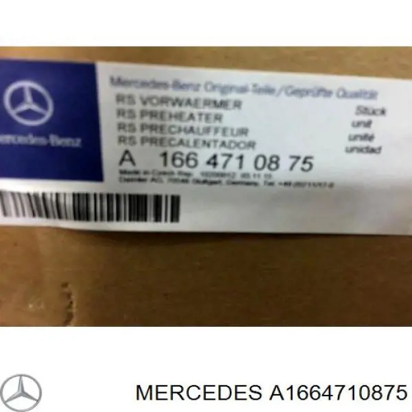 Compre A1664710875 Mercedes Unidade de aquecimento de combustível