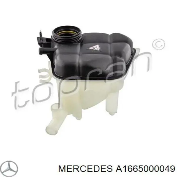 Compre A1665000049 Mercedes Tanque de expansão do sistema de esfriamento