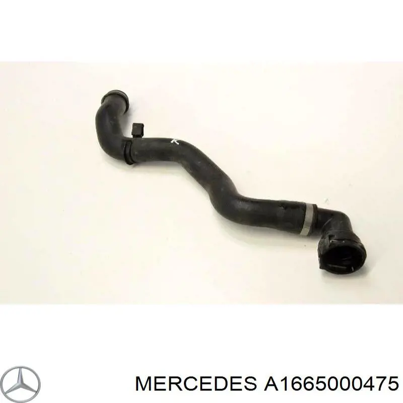 Mangueira (cano derivado) do radiador de esfriamento superior Mercedes A1665000475 preço, a partir de 114,03 USD