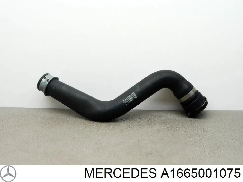A1665001075 Mercedes Mangueira (cano derivado) do radiador de esfriamento superior