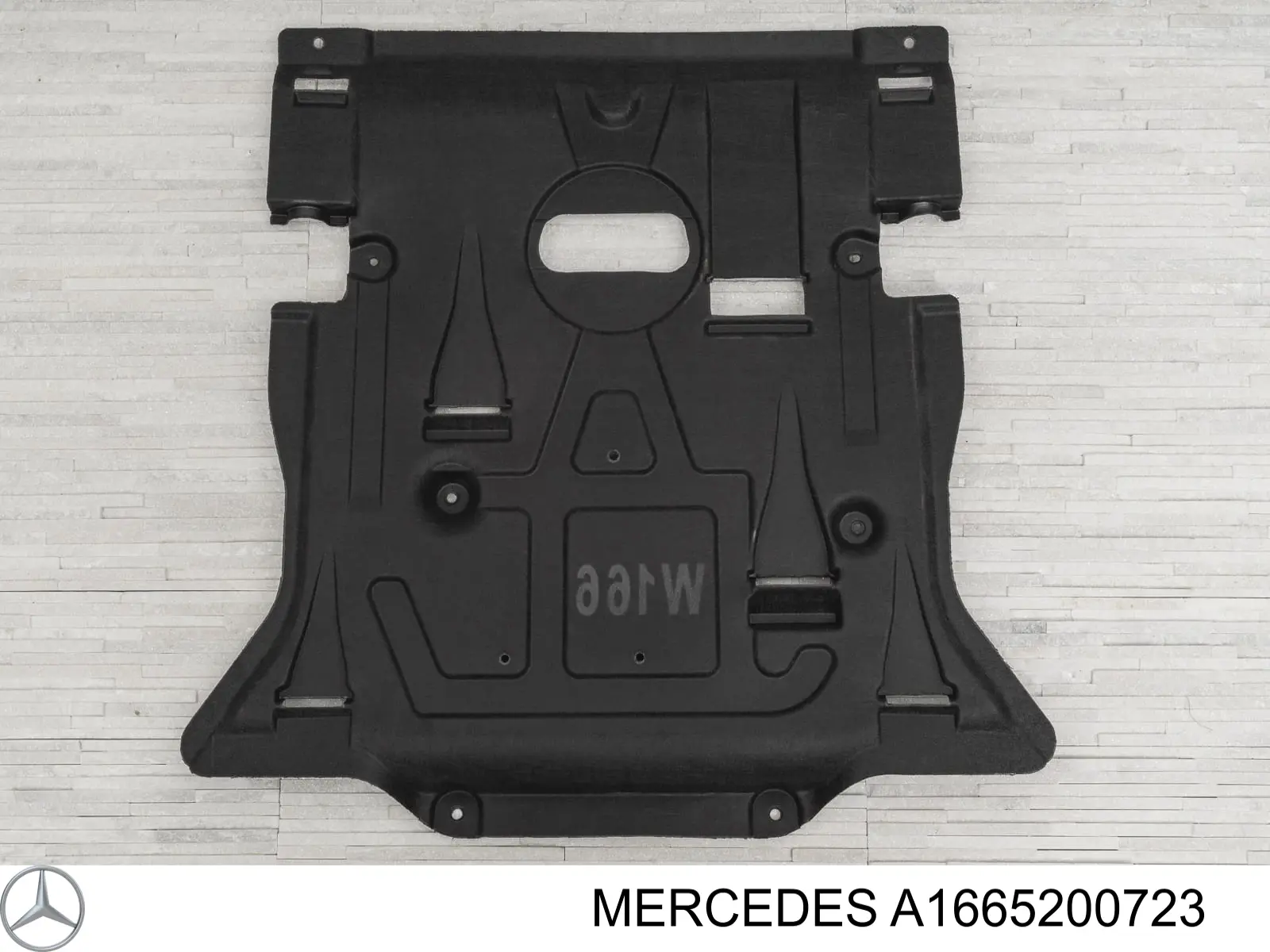 Proteção de motor dianteira Mercedes A1665200723 preço, a partir de 46,57 USD