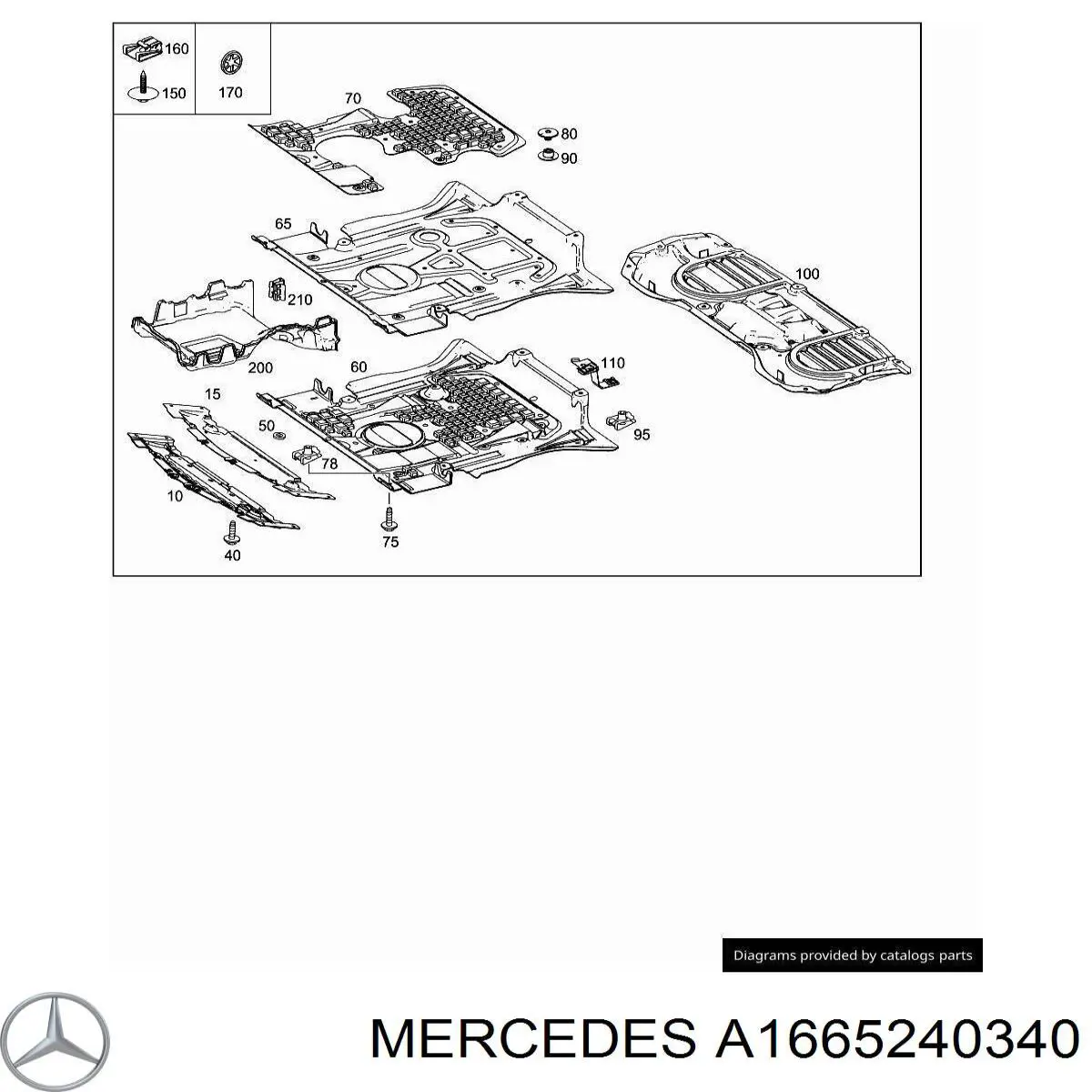 A1665240340 Mercedes 