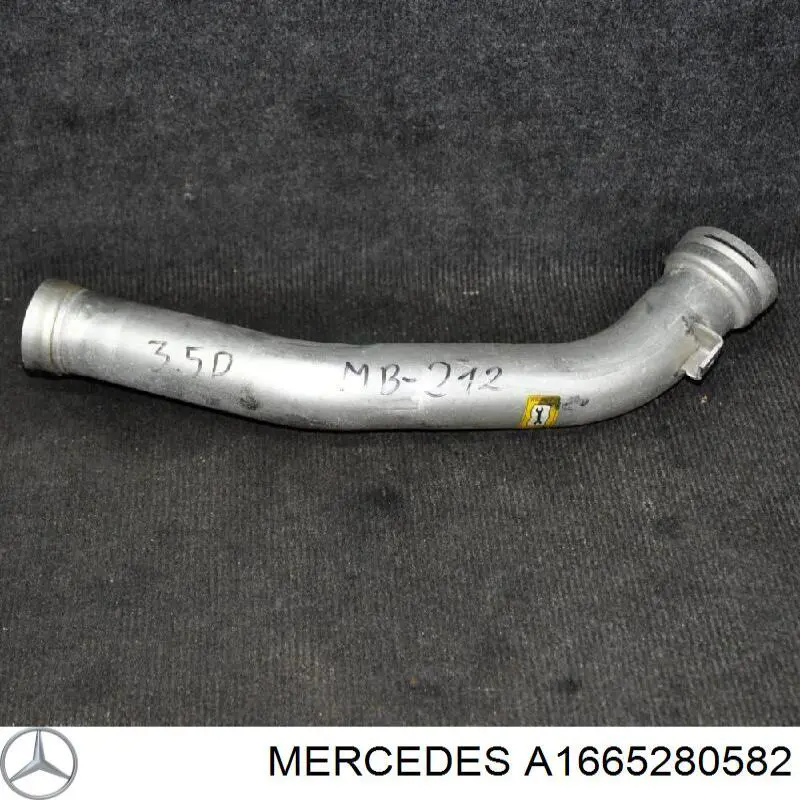 A1665280582 Mercedes Mangueira (cano derivado) de intercooler