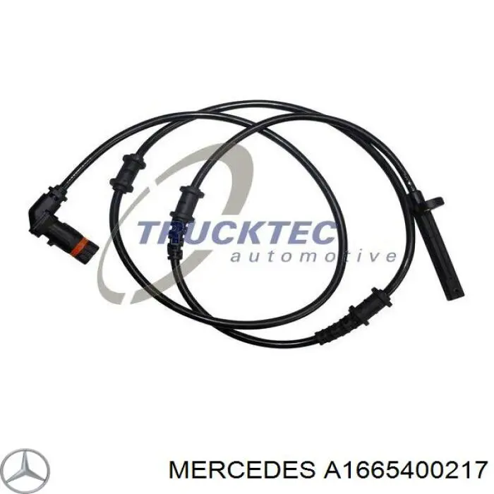 A1665400217 Mercedes Sensor dianteiro de ABS