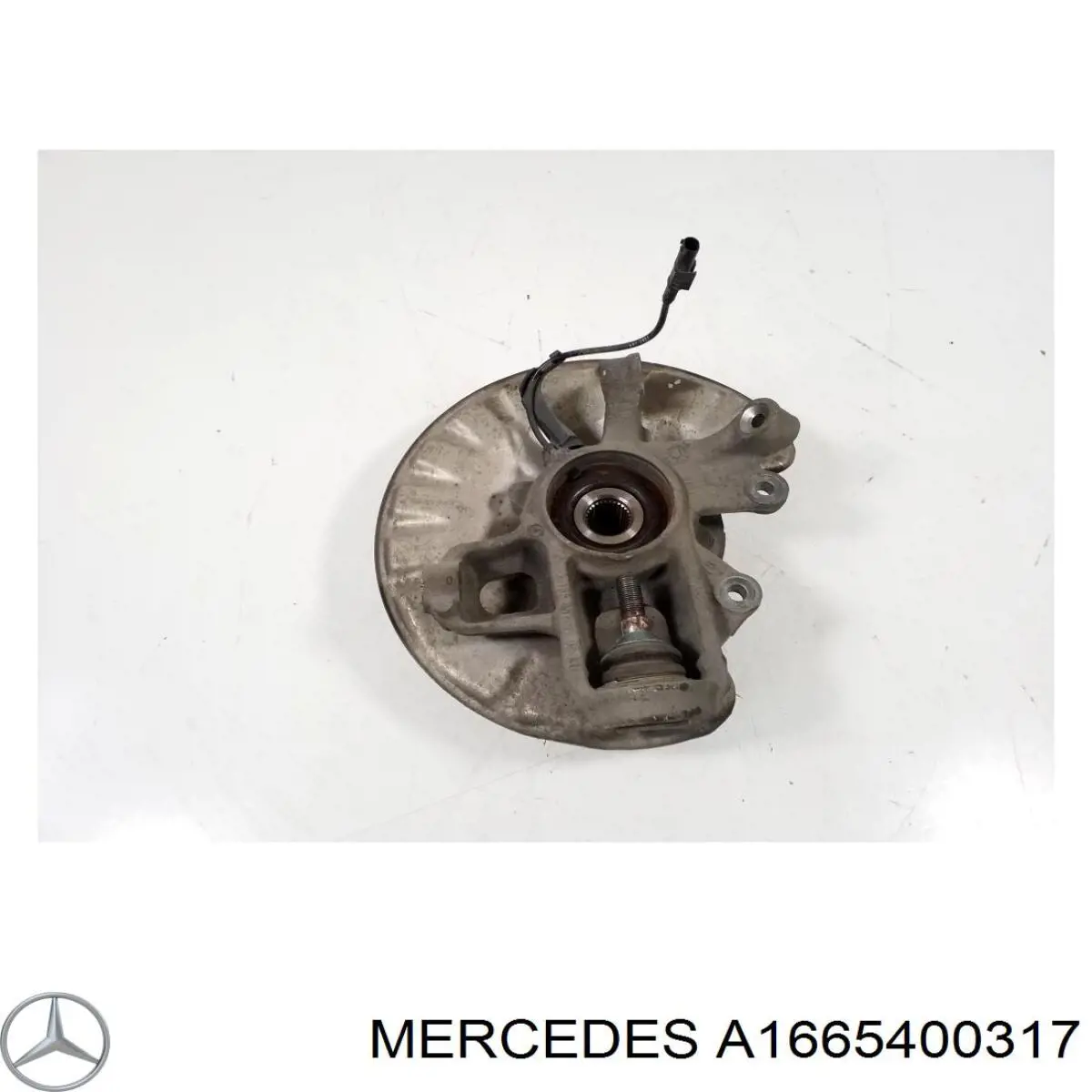 A1665400317 Mercedes Sensor ABS traseiro