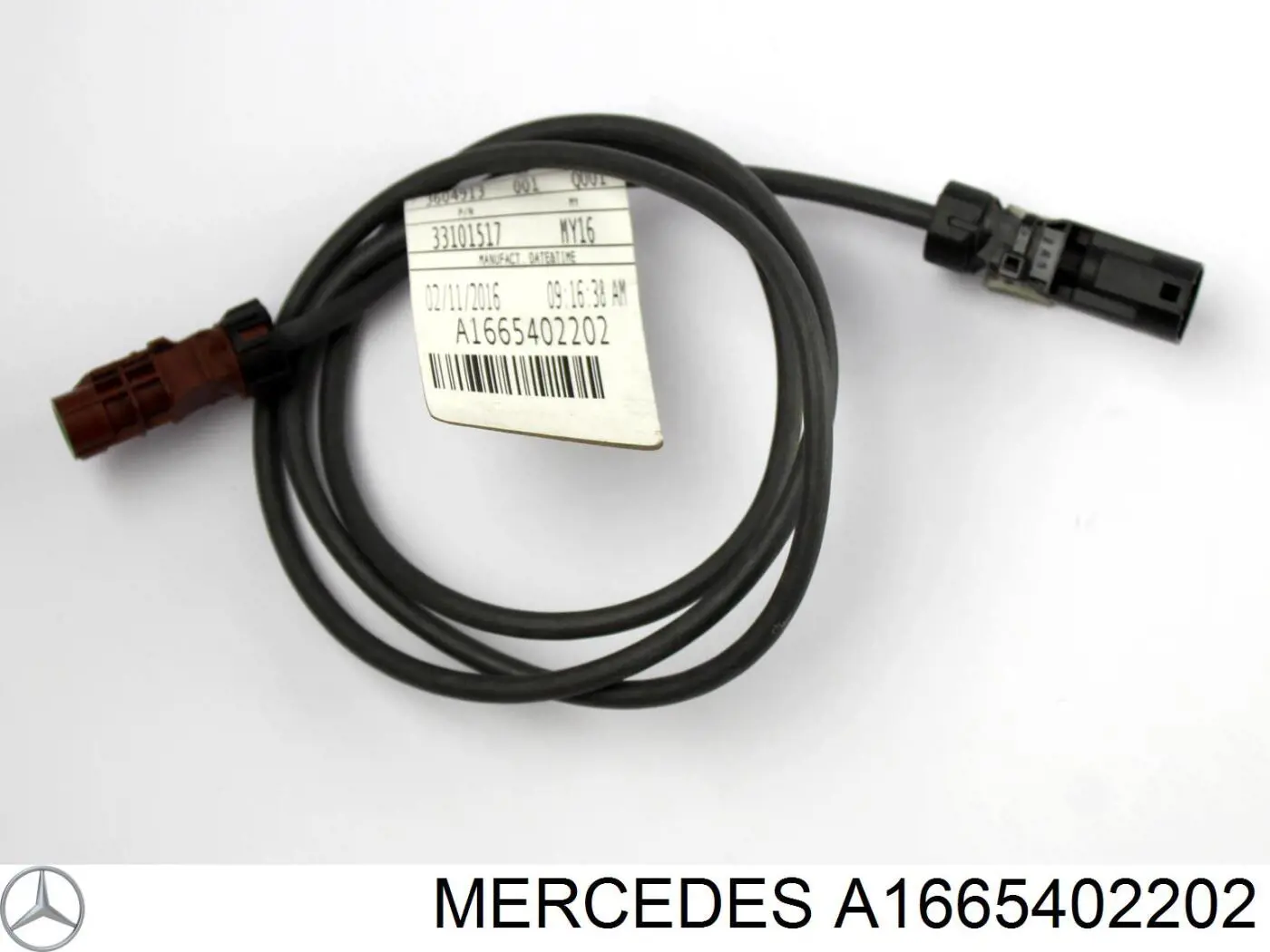 A1665402202 Mercedes Cabo (fio) de sensor de estacionamento do pára-choque dianteiro