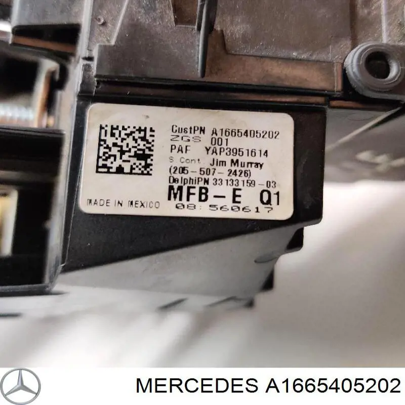 Compre A1665405202 Mercedes Unidade de dispositivos de segurança