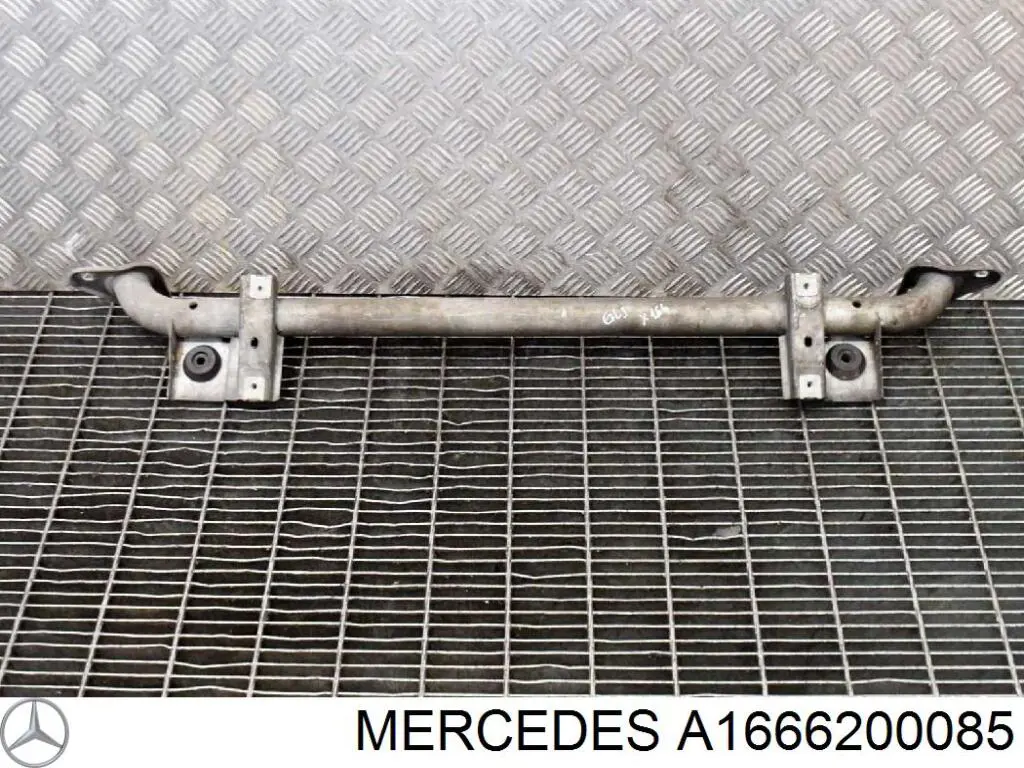 A1666200085 Mercedes Reforçador do pára-choque dianteiro