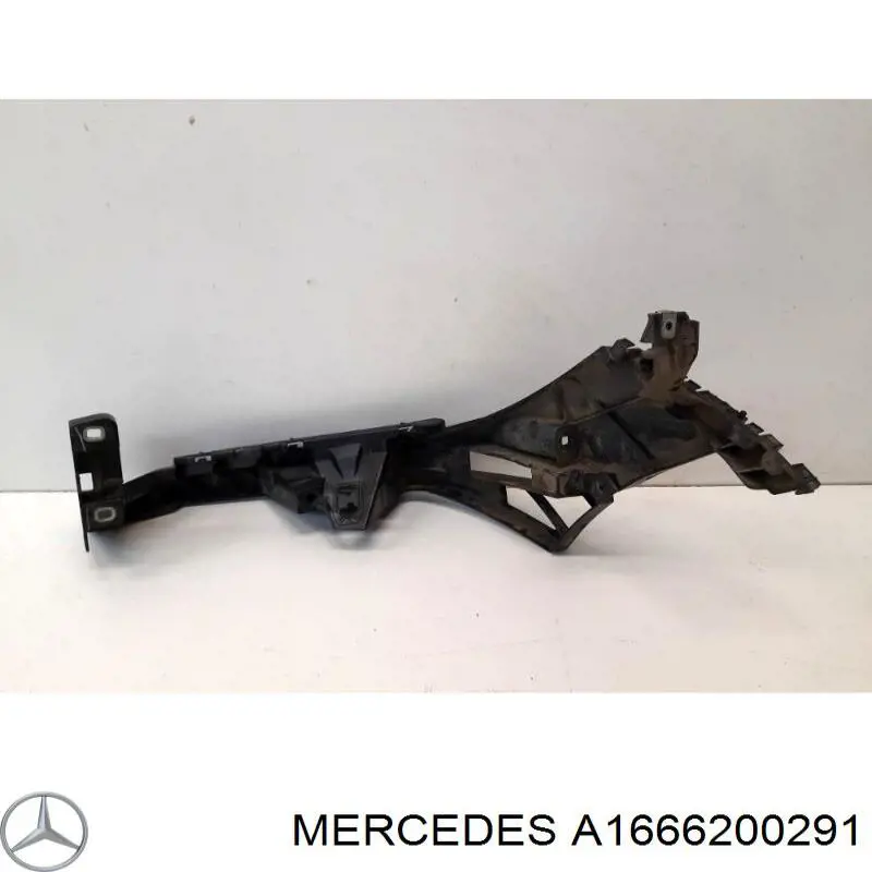 Suporte direito do radiador (painel de montagem de fixação das luzes) Mercedes A1666200291 preço, a partir de 80,06 USD