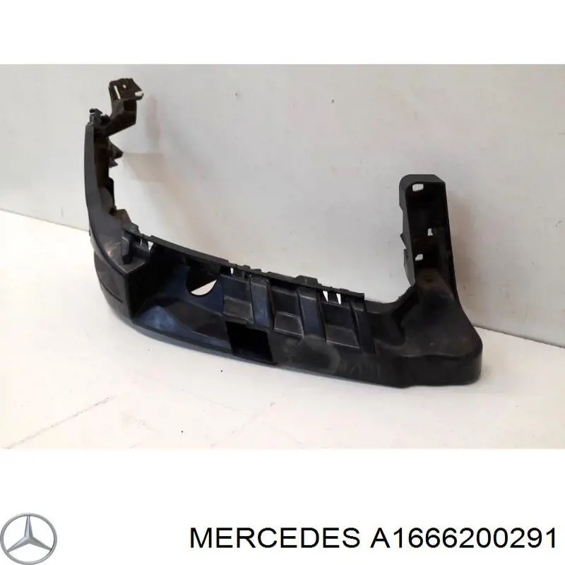 Compre A1666200291 Mercedes Suporte direito do radiador (painel de montagem de fixação das luzes)