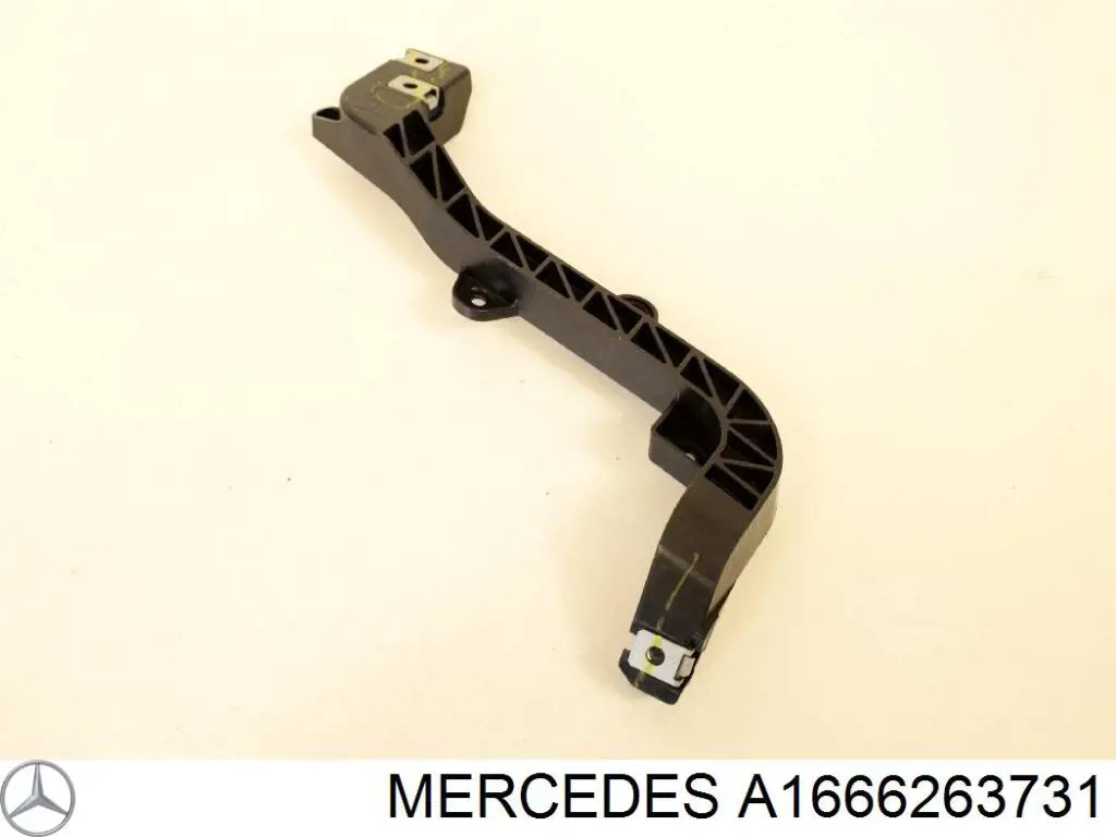 A1666263731 Mercedes Consola do pára-choque dianteiro direito