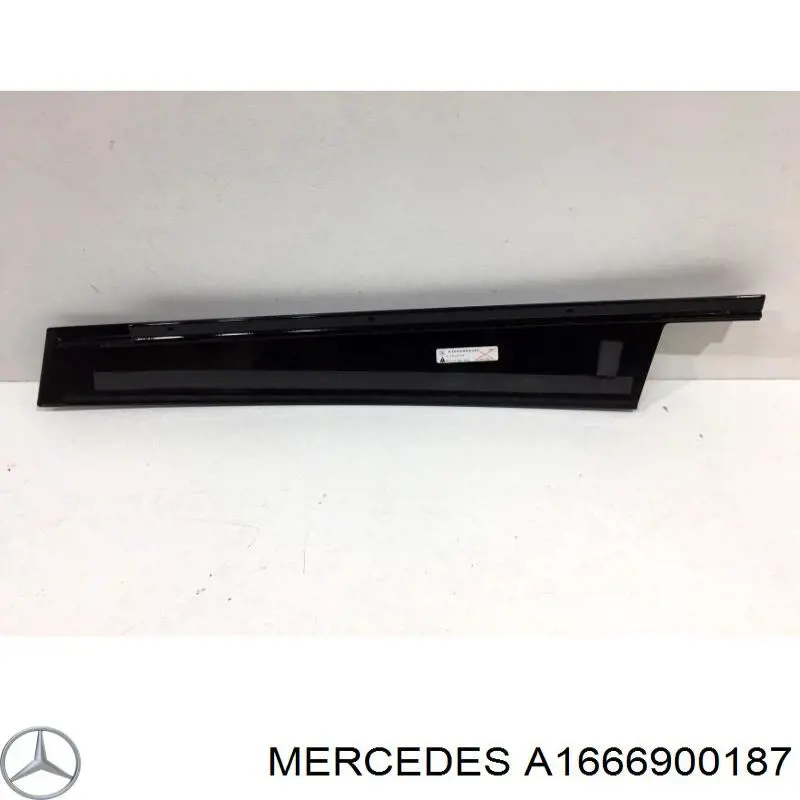 Placa sobreposta vertical da porta dianteira esquerda Mercedes A1666900187 preço, a partir de 109,57 USD