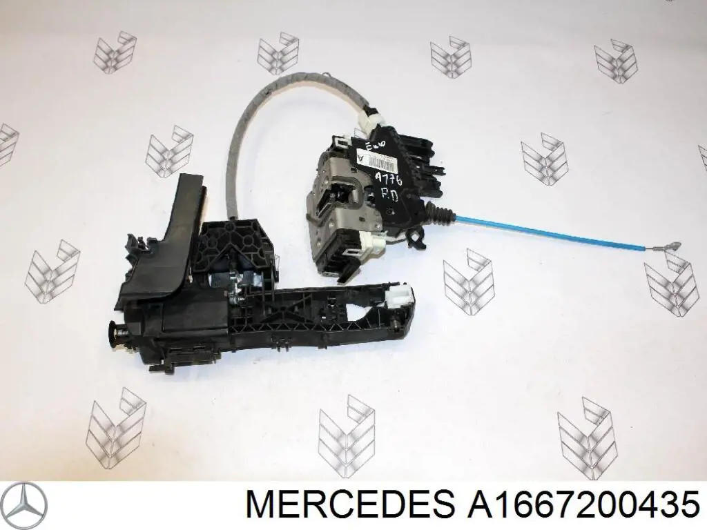 Fecho da porta dianteira direita Mercedes A1667200435 preço, a partir de 42,64 USD