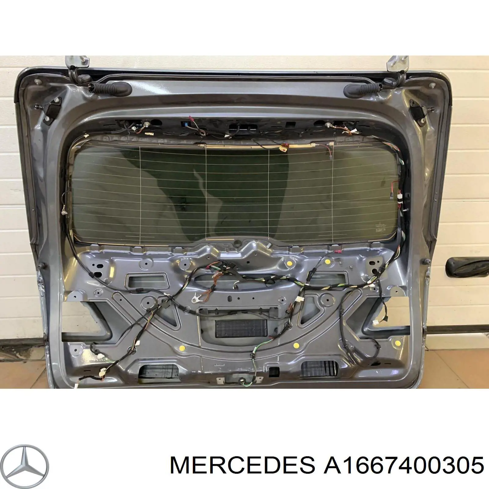 Compre A1667400305 Mercedes Porta traseira (3ª/5ª porta-malas (tampa de alcapão)
