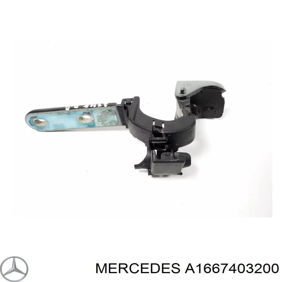 A1667403200 Mercedes Gozno da porta traseira (de 3º/5º bagageiro)