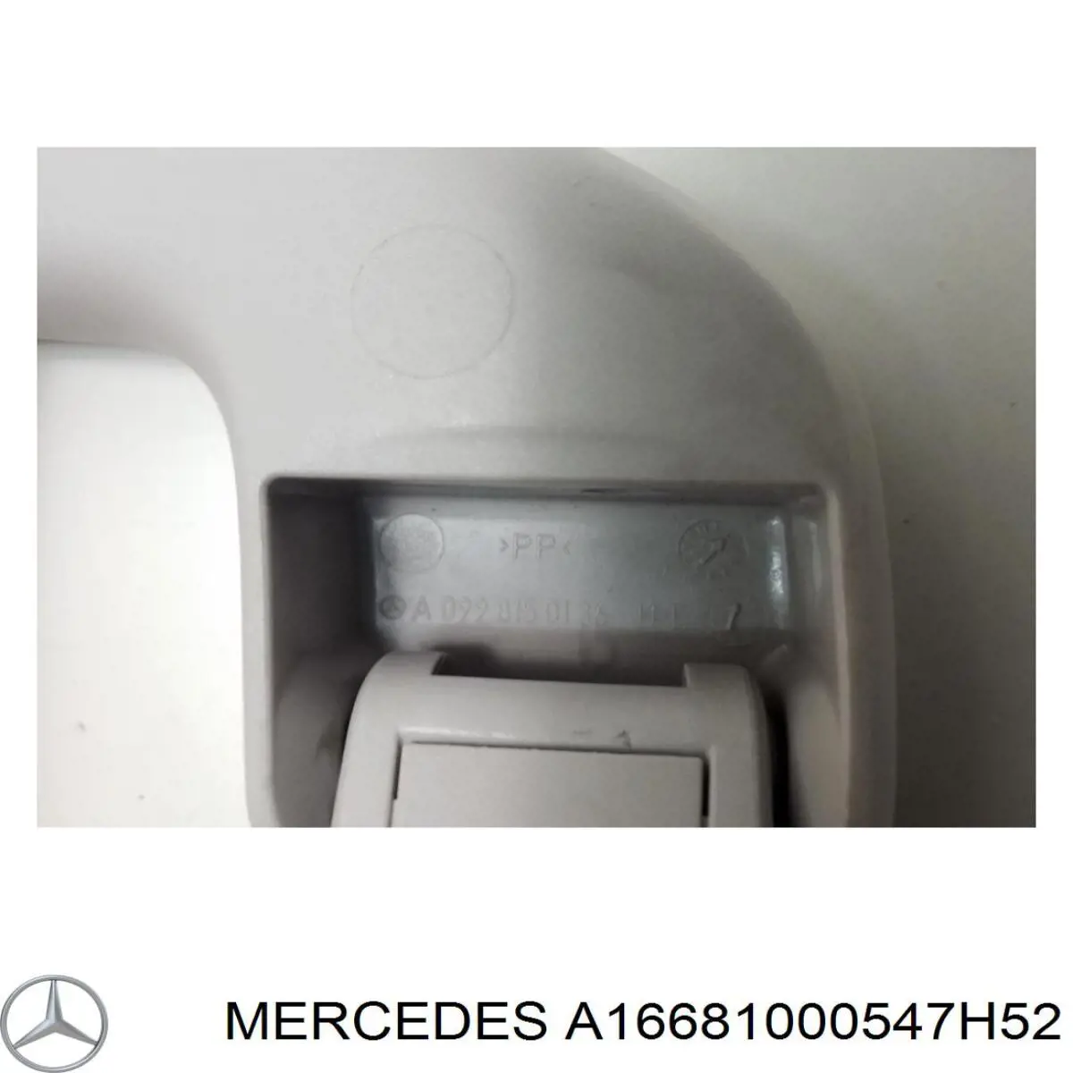 Compre A16681000547H52 Mercedes Puxador do teto de salão