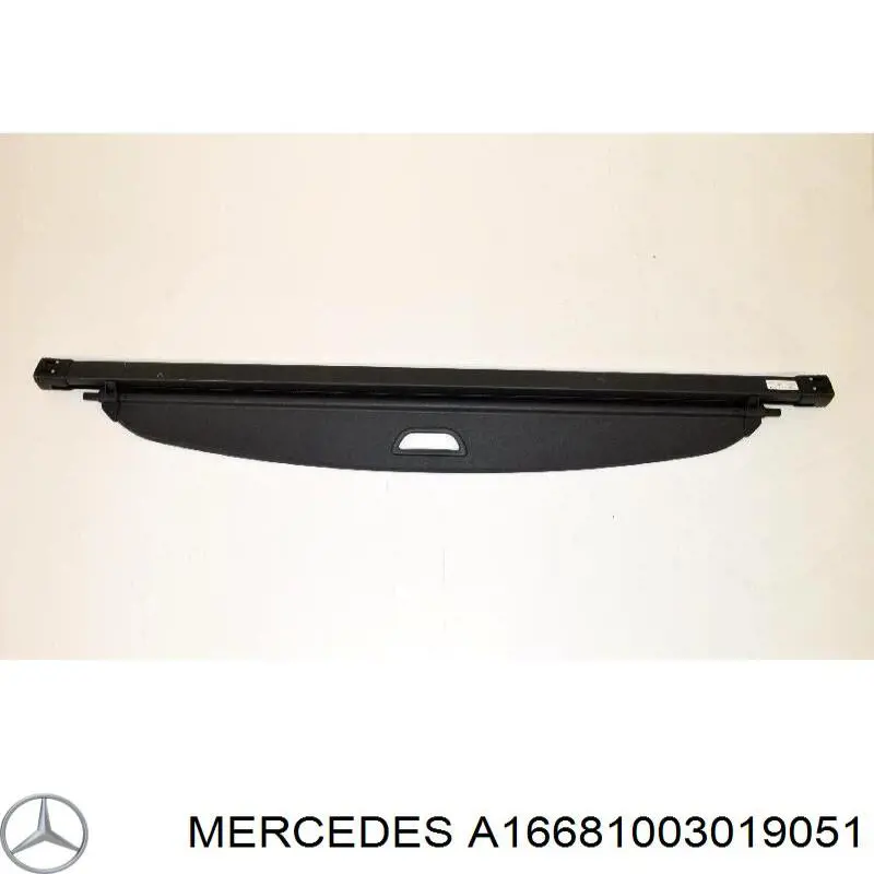 A16681003019051 Mercedes Estore da seção de bagagem