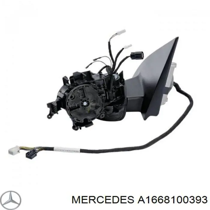 Espelho de retrovisão esquerdo Mercedes A1668100393 preço, a partir de 559,47 USD