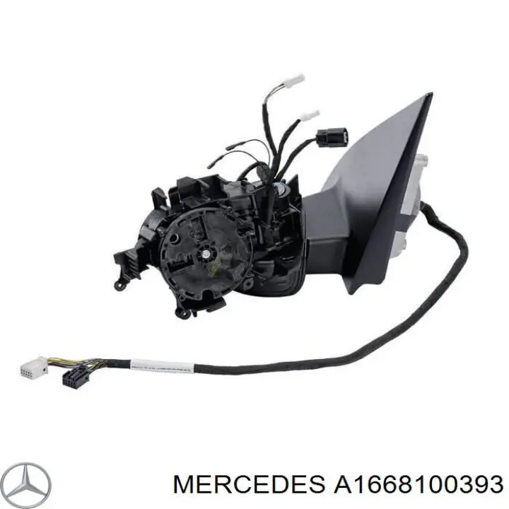 Espelho de retrovisão esquerdo Mercedes ML/GLE  W166