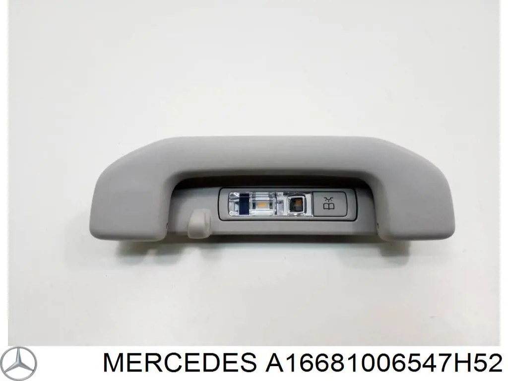A16681006547H52 Mercedes Puxador do teto de salão