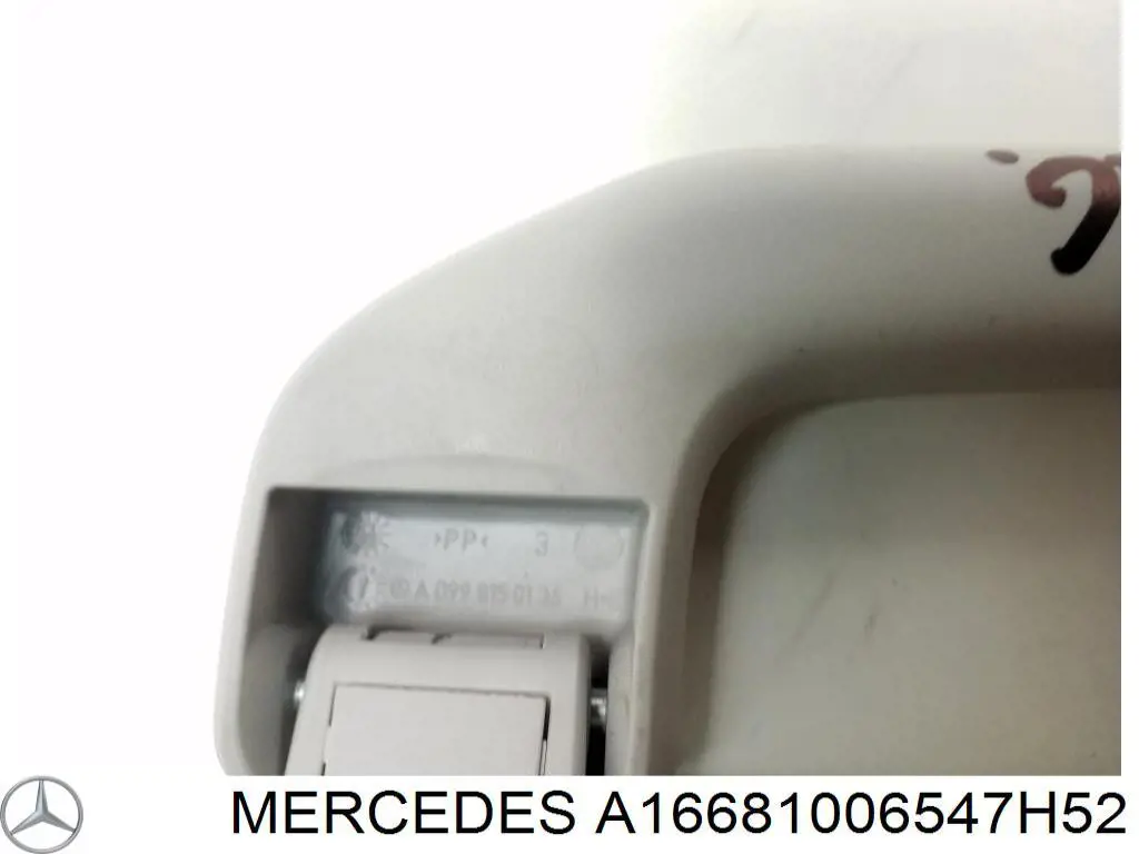 Puxador do teto de salão Mercedes A16681006547H52 preço, a partir de 38,56 USD