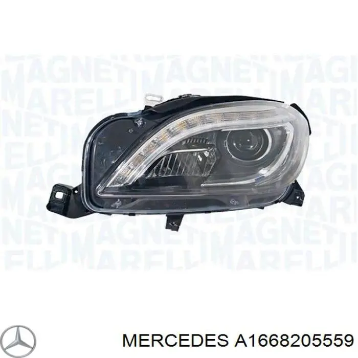 Compre A1668205559 Mercedes Luz direita