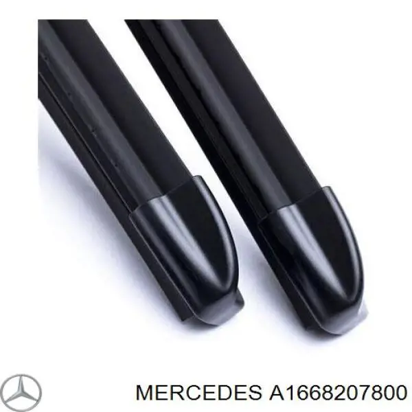 Compre A1668207800 Mercedes Limpa-pára-brisas do pára-brisas, kit de 2 un.
