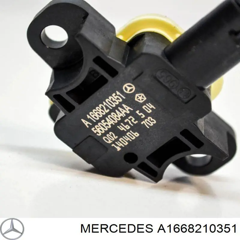 Compre A1668210351 Mercedes Sensor AIRBAG dianteiro