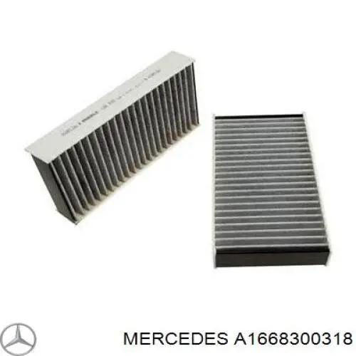 Compre A1668300318 Mercedes Filtro de salão