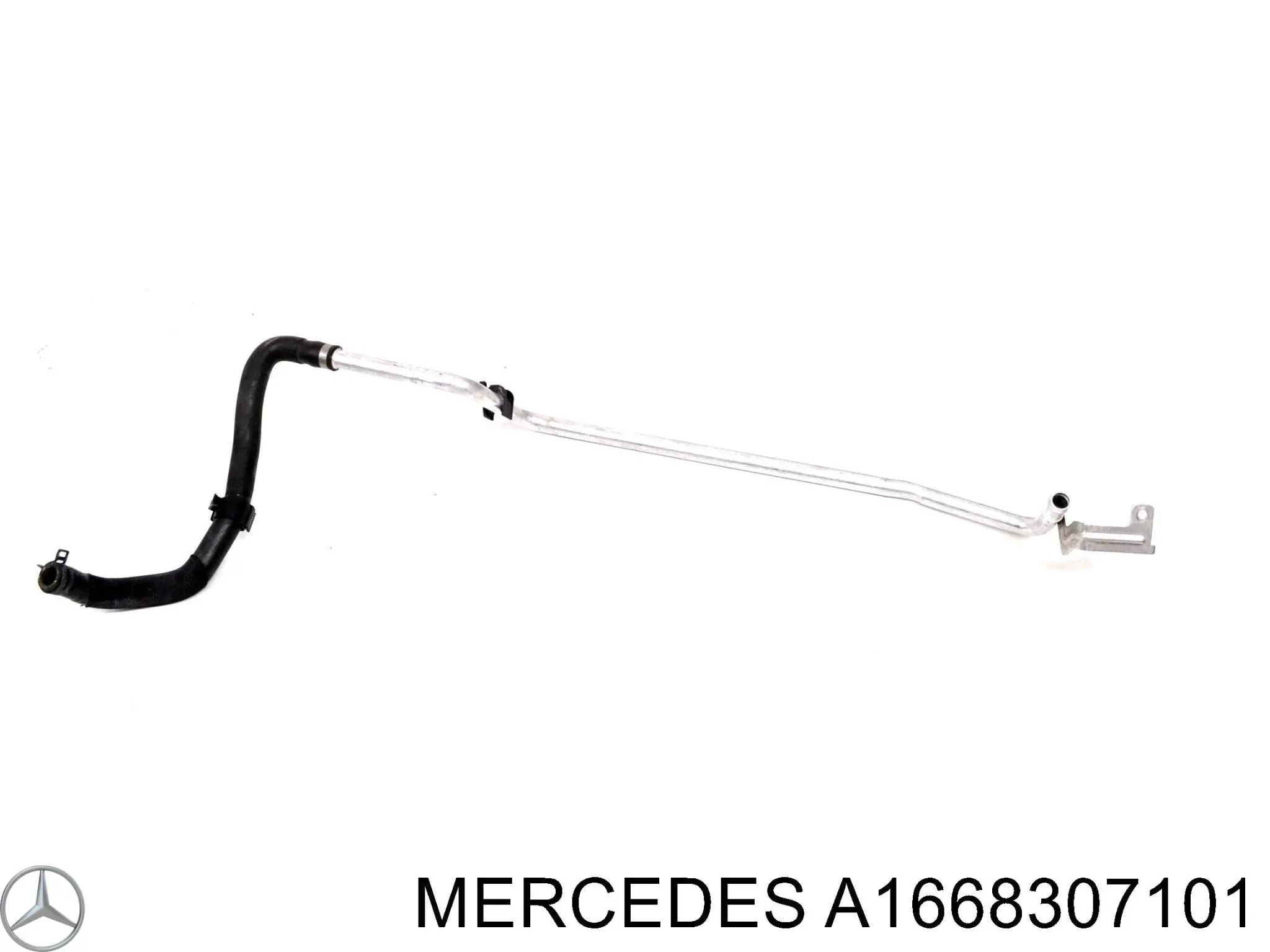Mangueira (cano derivado) do sistema de esfriamento Mercedes A1668307101 preço, a partir de 32,28 USD