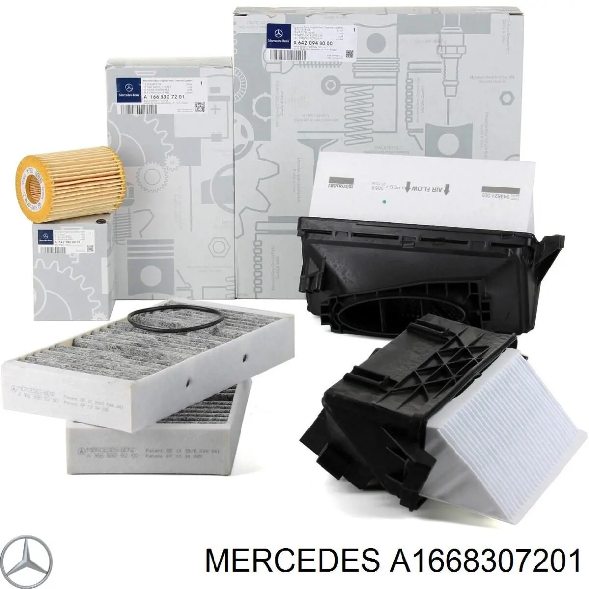 Filtro de salão Mercedes A1668307201 preço, a partir de 25,84 USD